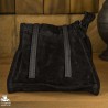 Duke Leather Shoulder Bag - Black