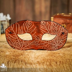 Forest Masquerade Mask - Brown