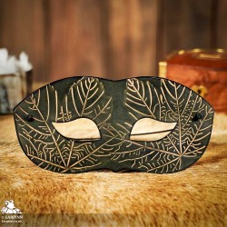 Forest Masquerade Mask - Green