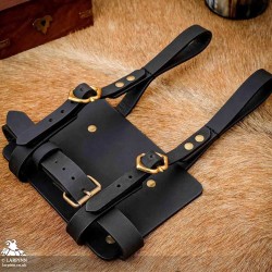 Caleb Book Harness - Black