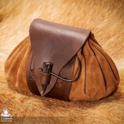 Lazarus Leather Coin Pouch - Brown