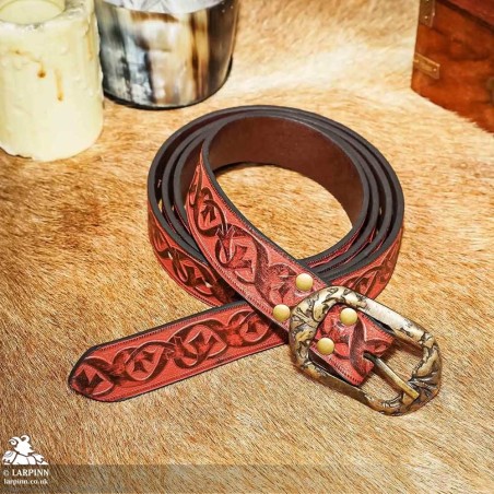 Thorn Belt - Maroon - 67in