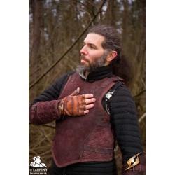 Ranger Leather LARP Armour - Suede - Brown