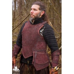 Ranger Leather LARP Armour - Suede - Brown