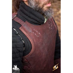 Ranger Leather LARP Armour - Suede - Brown