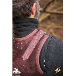 Ranger Leather LARP Armour - Suede - Brown