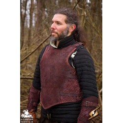 Ranger Leather LARP Armour - Suede - Brown