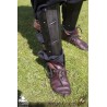Dark Drake Leg Protection Greaves - Epic Dark Metal