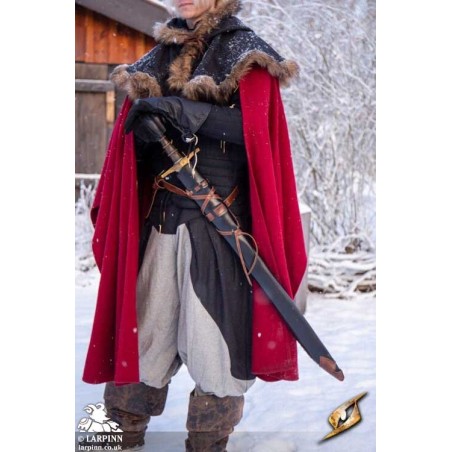 Knight Scabbard - Faux Leather - Black