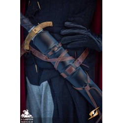Knight Scabbard - Faux Leather - Black