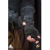 Ranger Leather LARP Bracers - Suede - Black