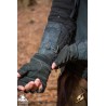 Ranger Leather LARP Bracers - Suede - Black