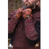 Ranger Leather LARP Bracers - Suede - Brown