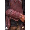 Ranger Leather LARP Bracers - Suede - Brown