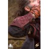 Ranger Leather LARP Bracers - Suede - Brown