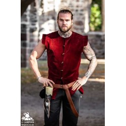 Heinrich Doublet Vest - Red