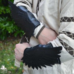 Raven Wing Bracers
