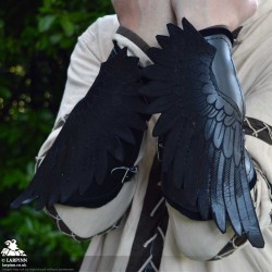 Raven Wing Bracers