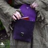 Corym A5 Leather Pouch - Purple