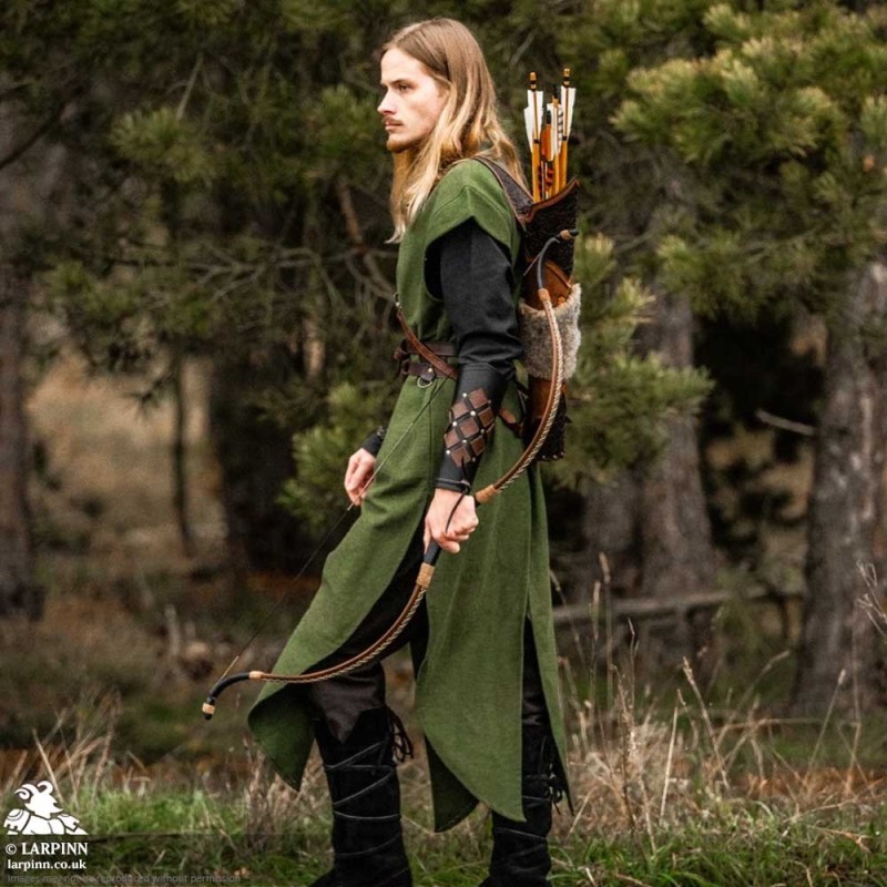 Arun Ranger Tunic - Green - Cosplay Costume - Theatre - LARP Tunic