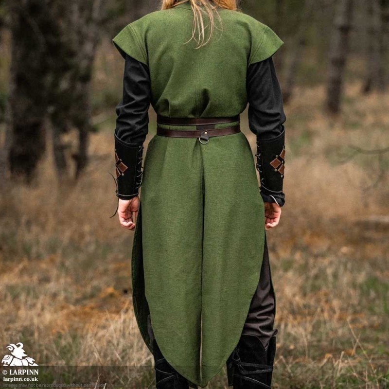 Arun Ranger Tunic - Green - Cosplay Costume - Theatre - LARP Tunic