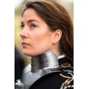 Landsknecht Gorget - Plain Steel Plate Armour
