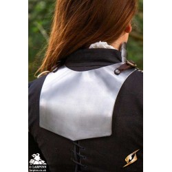 Landsknecht Gorget - Plain Steel Plate Armour