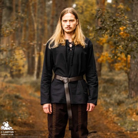 Otto Medieval Shirt - Black