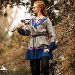 Freydis Viking Tunic - Grey