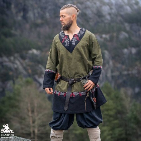 Freydis Viking Tunic - Olive