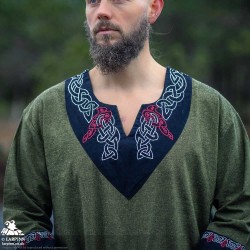 Freydis Viking Tunic - Olive