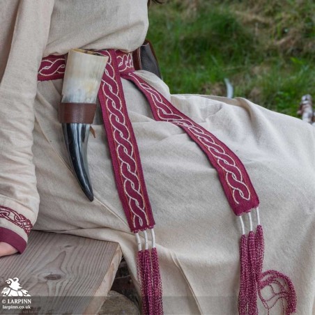 Elina Viking Belt - Red