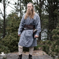 Halvar Linen Tunic - Grey