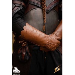 Scales Gloves - Leather