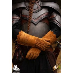 Scales Gloves - Suede