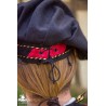 Minstrel Hat - Black & Red