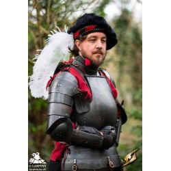 Landsknecht Cuirass - Dark Metal