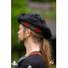 Minstrel Hat - Black, Red & Green