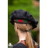 Minstrel Hat - Black, Red & Green