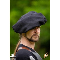 Minstrel Hat - Black, Red & Green
