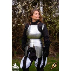 Landsknecht Cuirass - Polished Steel