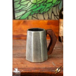 Pewter LARP Mug  - Coreless LARP Throwing Weapon - Foam Prop %separator% %shop-name%
