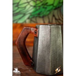 Pewter LARP Mug  - Coreless LARP Throwing Weapon - Foam Prop %separator% %shop-name%