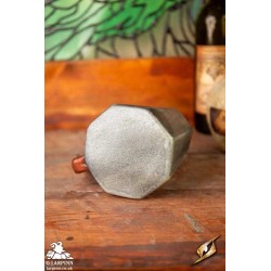 Pewter LARP Mug  - Coreless LARP Throwing Weapon - Foam Prop %separator% %shop-name%