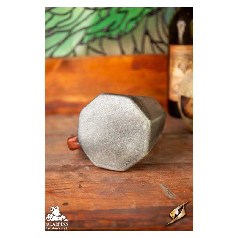Pewter LARP Mug - Coreless LARP Throwing Weapon - Foam Prop | Larp Inn