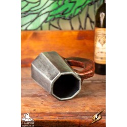 Pewter LARP Mug  - Coreless LARP Throwing Weapon - Foam Prop %separator% %shop-name%