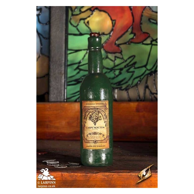 LARP Wine Bottle - Coreless LARP Throwing Weapon - Theatre Foam Prop