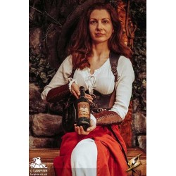 LARP Wine Bottle - Coreless LARP Throwing Weapon - Theatre Foam Prop