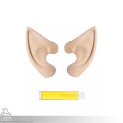 Elf Ears With Adhesive - LARP & Cosplay Make Up - Elven Ear Tips