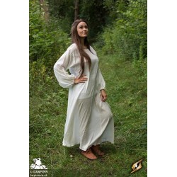Astrid Shift Dress - White - LARP, Cosplay & Theatre Costume - Viking